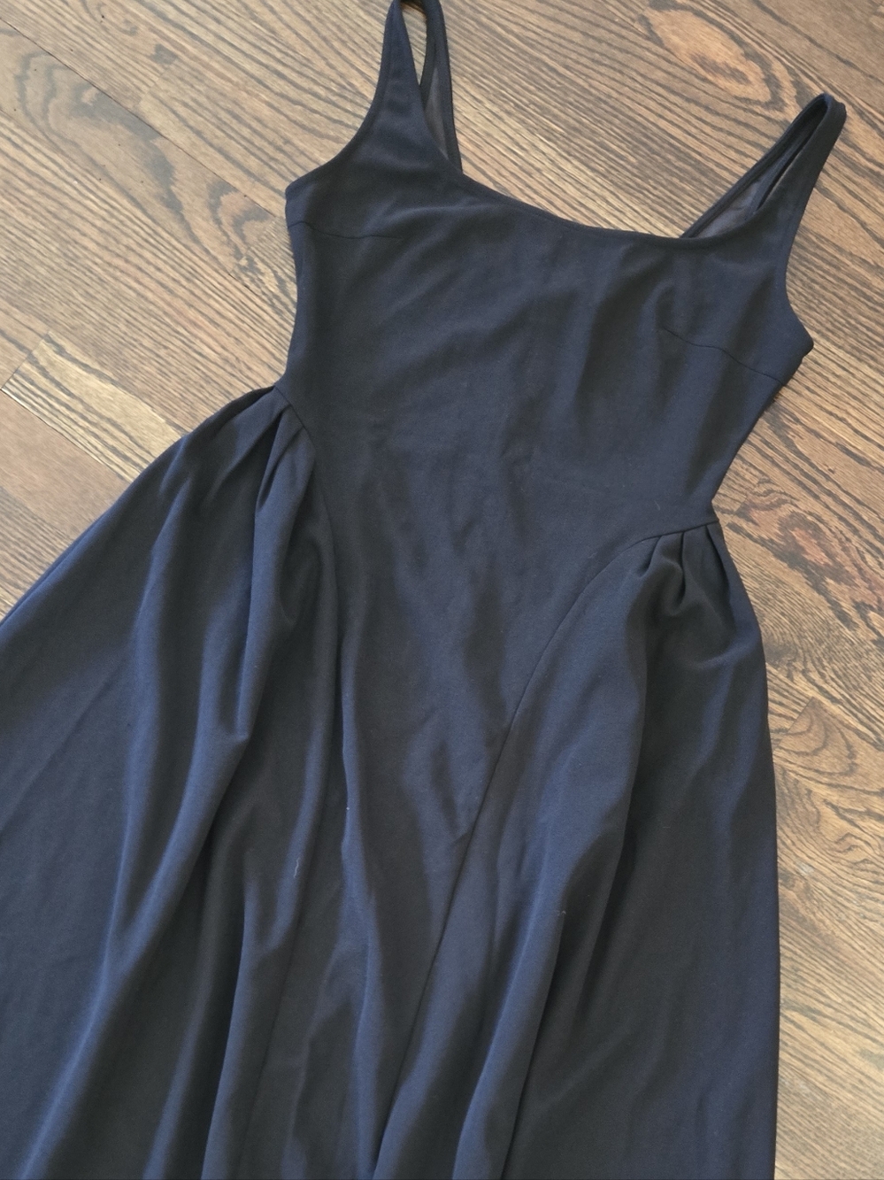 nwt cider black fit and flare midi dress | size s | whimsigoth sundress